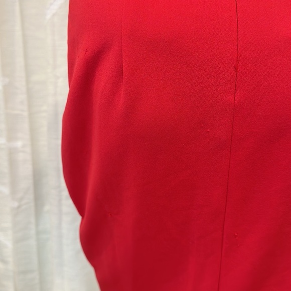 Badgley Mischka Puff Sleeve Cocktail Dress - Picture 10 of 13